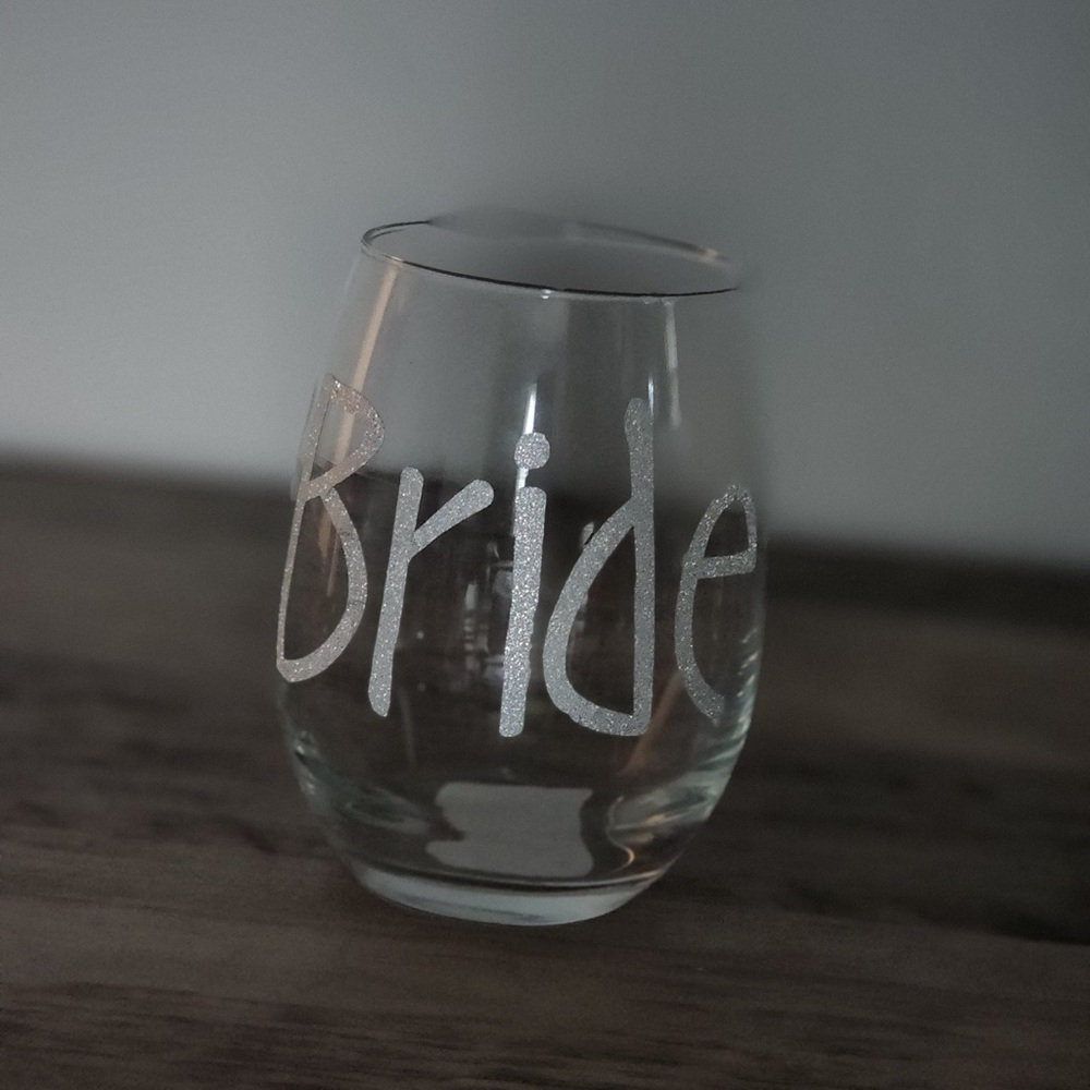 Bride Wine Glass